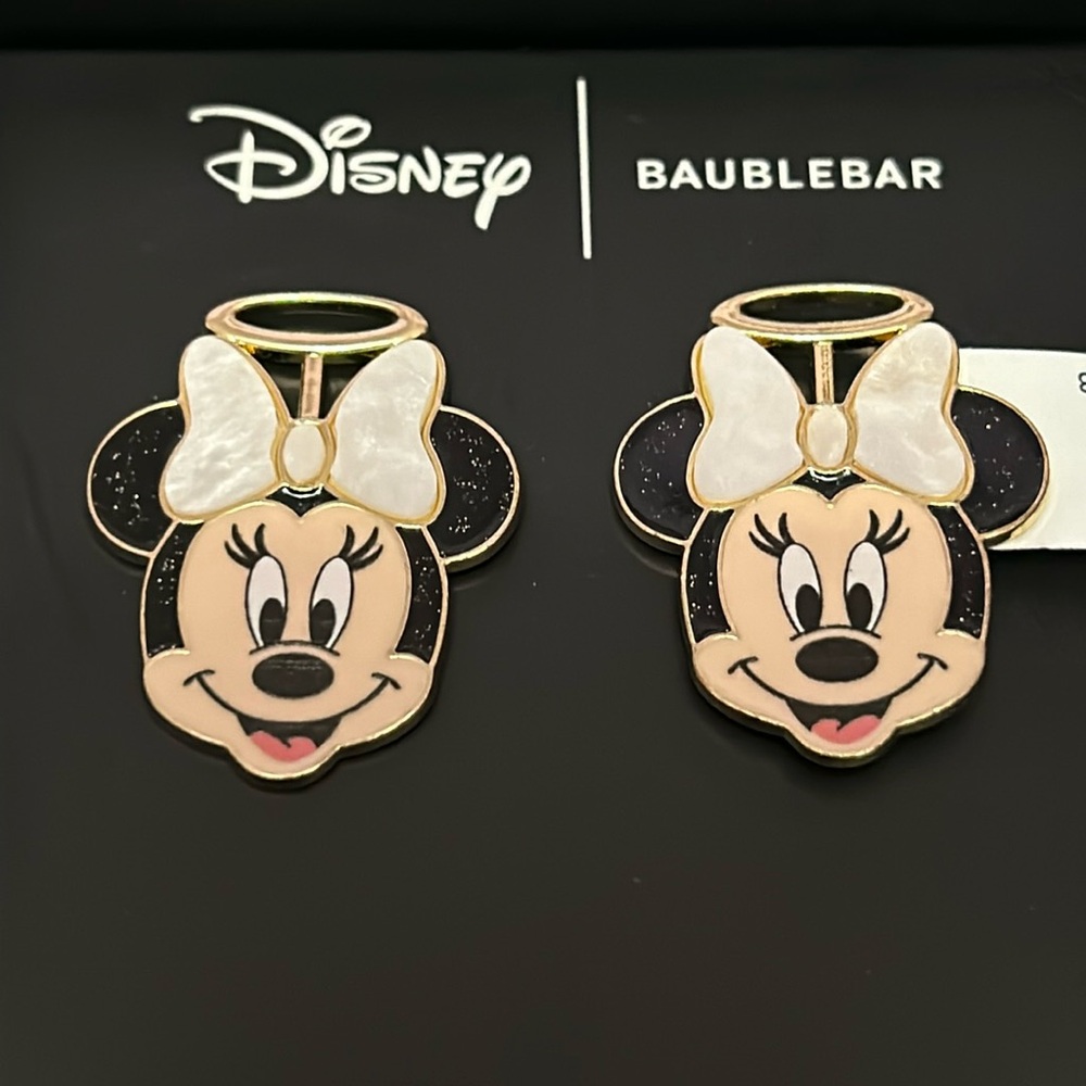 Disney x Baublebar Angel Minnie Earrings